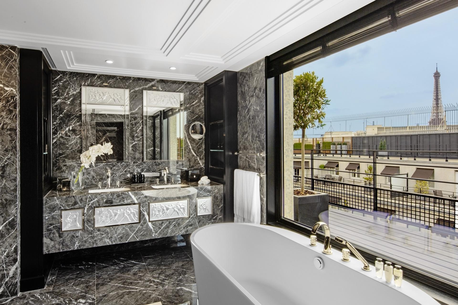 The Suite Lalique at Prince De Galles, A Luxury Collection Hotel, Paris