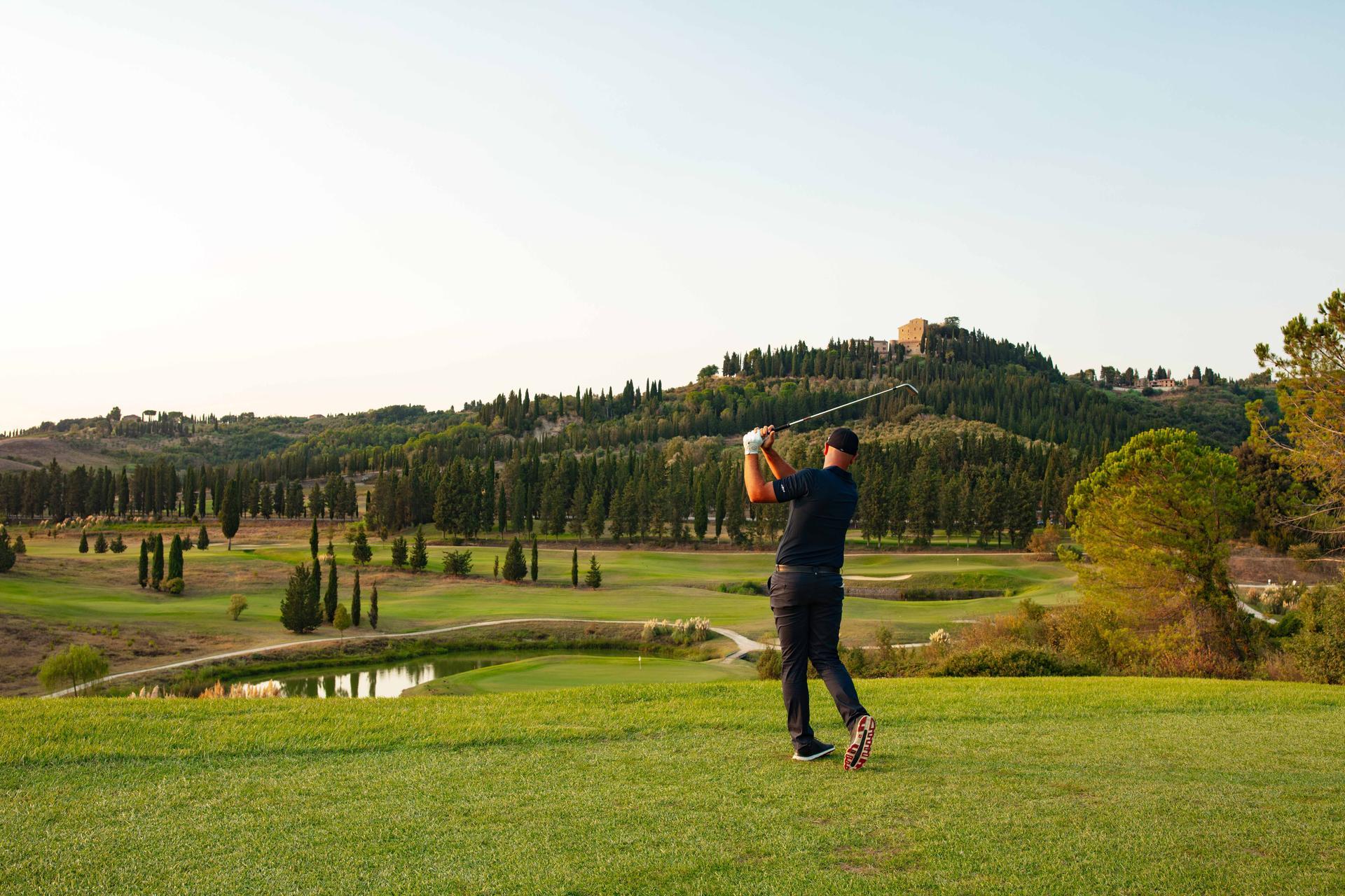 Golf course at Castelfalfi