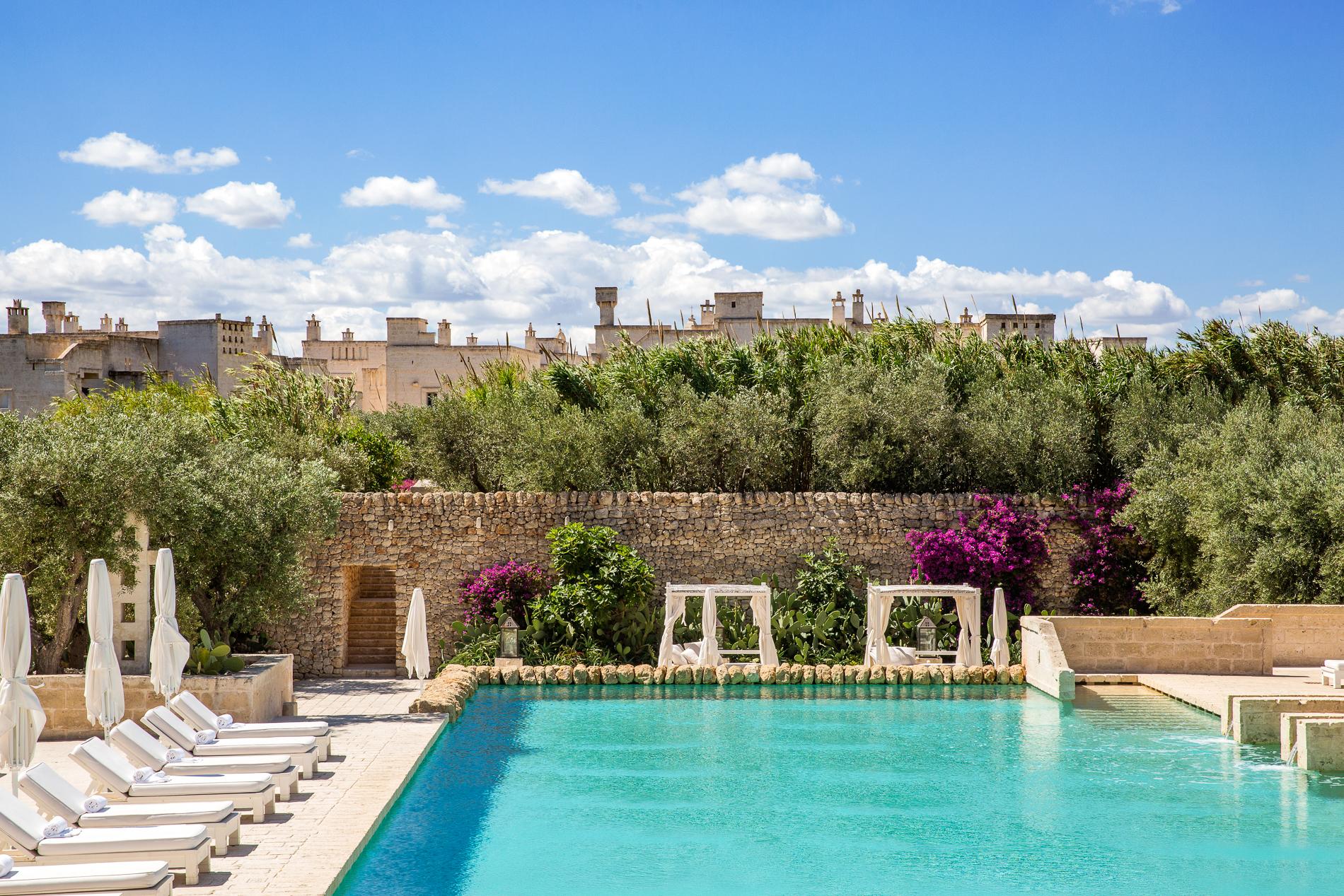 Swimming Pool at Borgo Egnazia, Italy