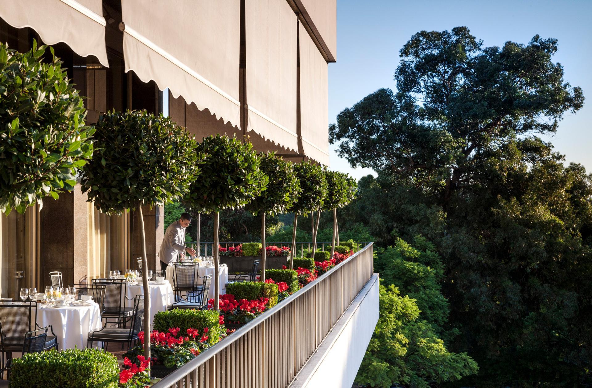 Terrace at Four Seasons Hotel Ritz Lisbon