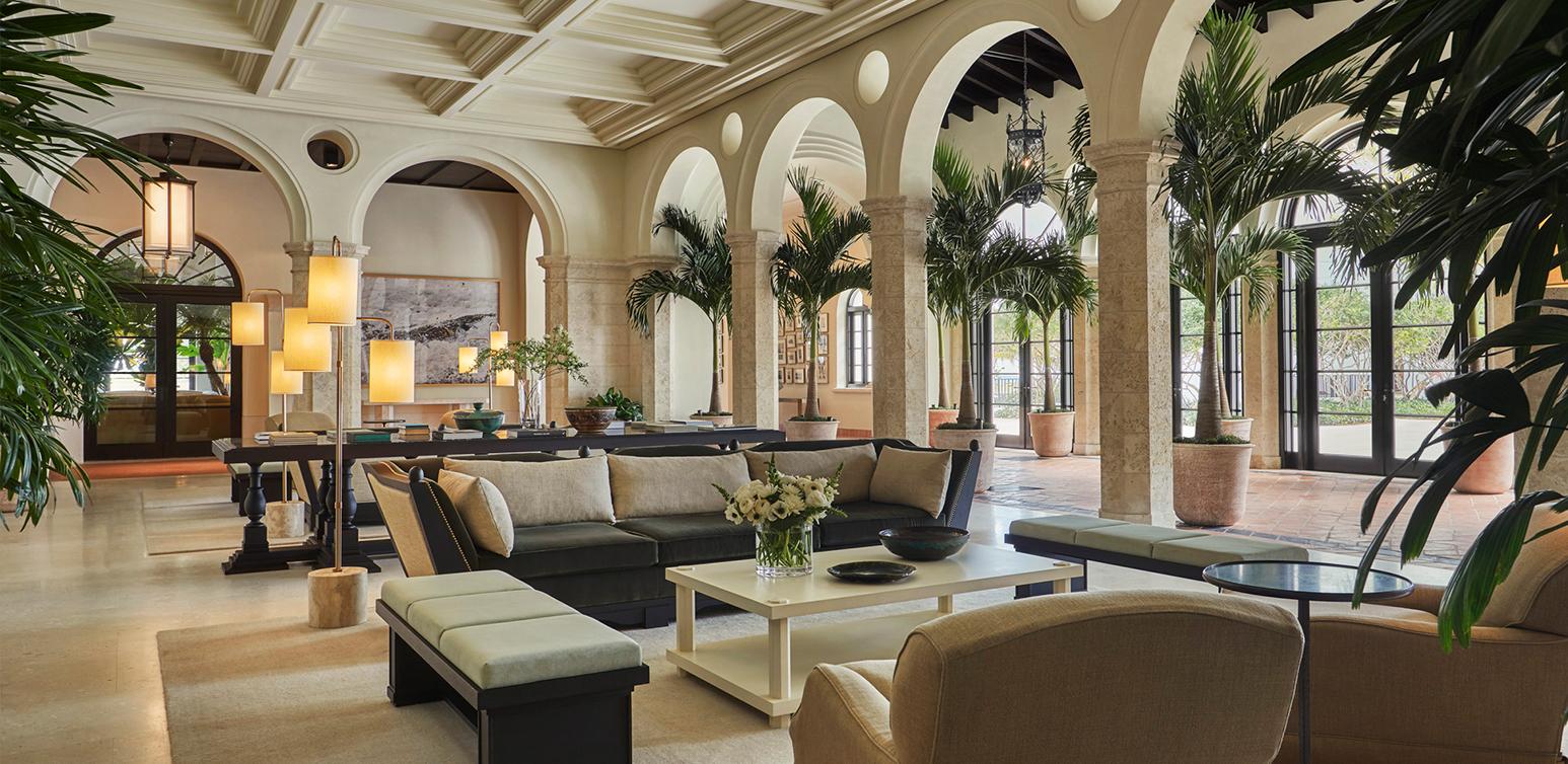 Lobby at The Four Seasons at The Surf Club