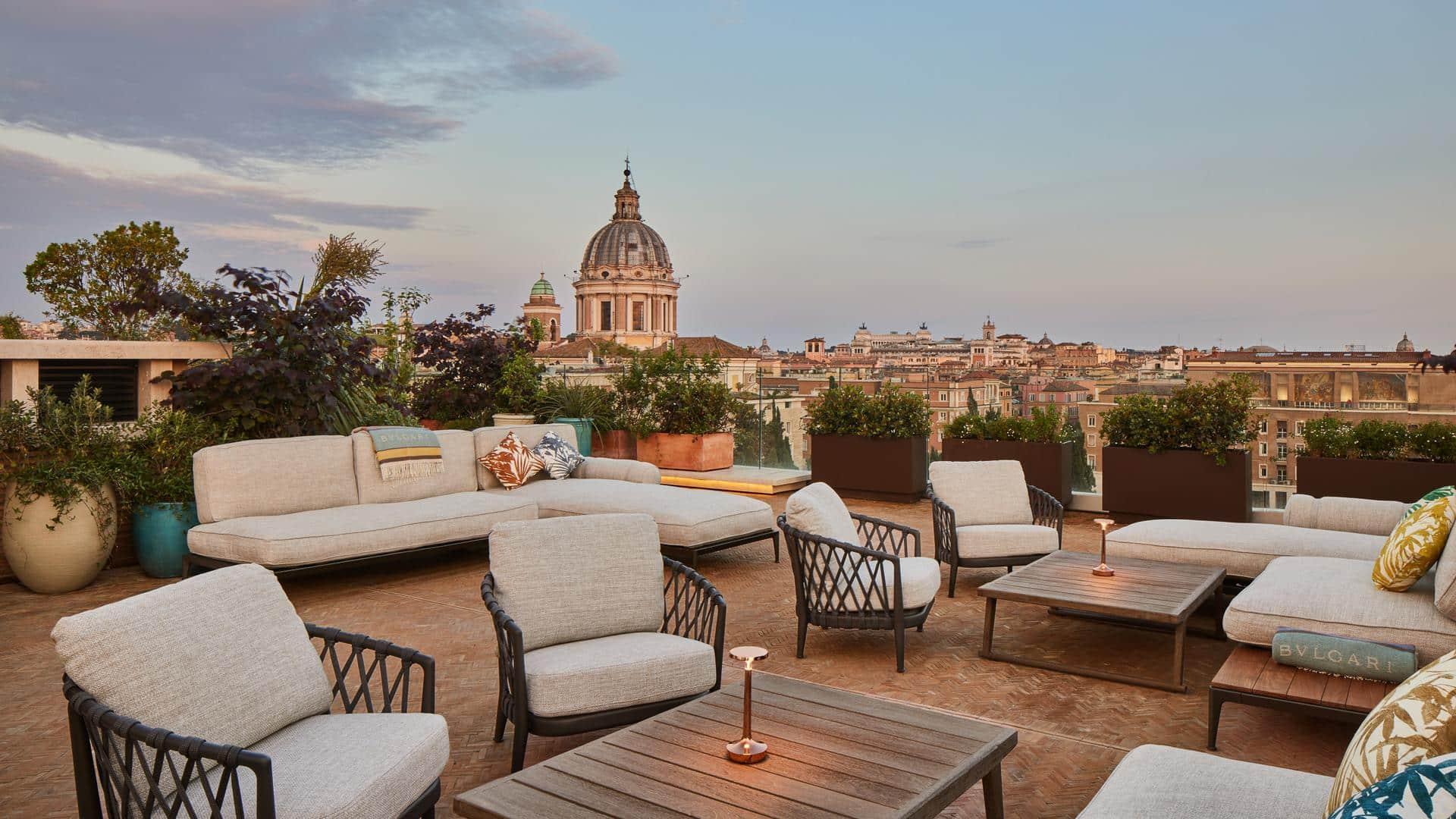 La Terrazza at Bulgari Hotel Roma