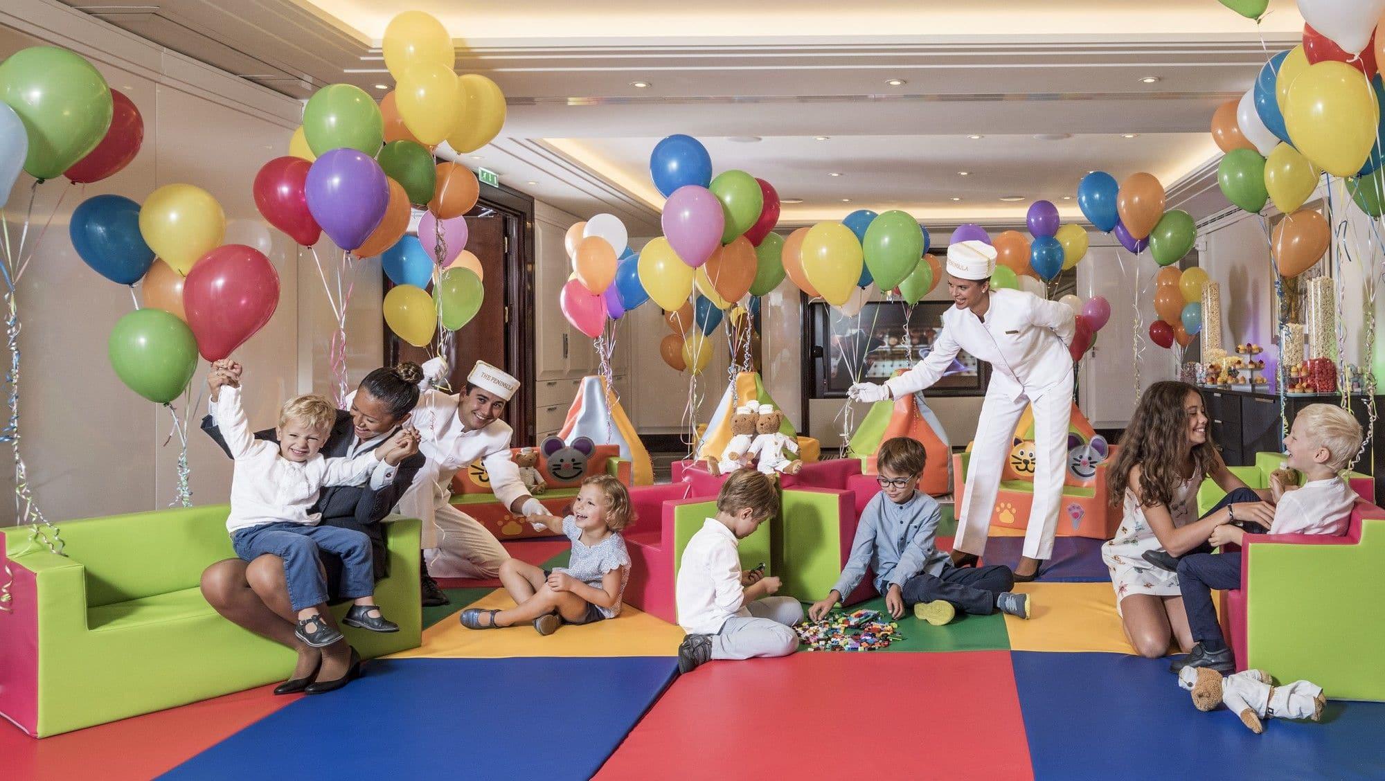 Children's party at The Peninsula Paris