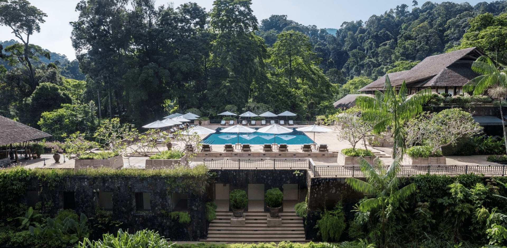 Swimming pool at The Datai Langkawi