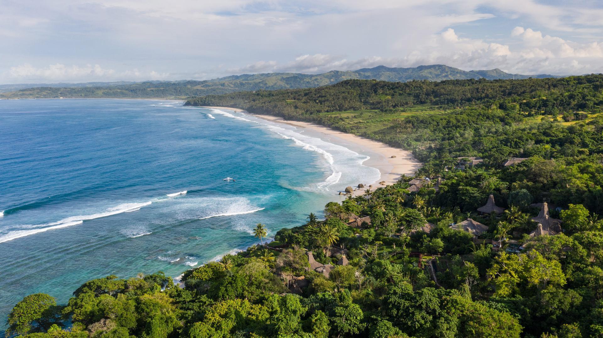 Surfing at NIHI Sumba